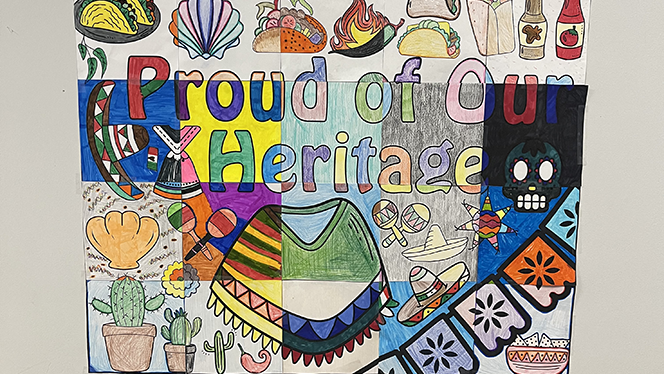 Y5 School in Grand Rapids: Vista Charter Academy celebrates Hispanic Heritage Month.