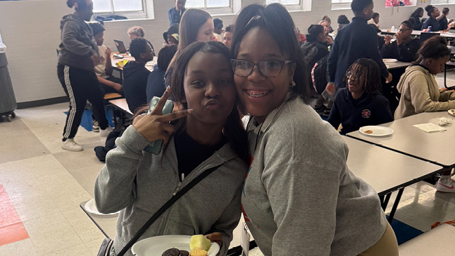 K-8 School in Dayton: Emerson scholars attend NERD Night event.