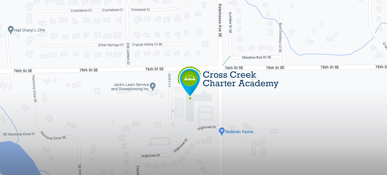 Contact Us Byron Center MI Cross Creek Charter Academy
