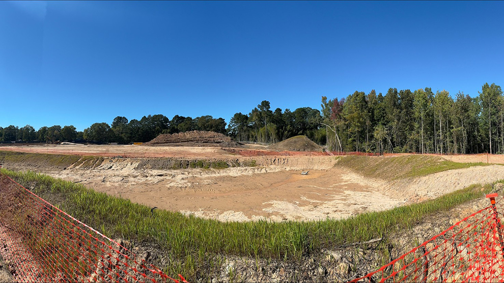 North Oak Academy's building site is ready for construction to begin.