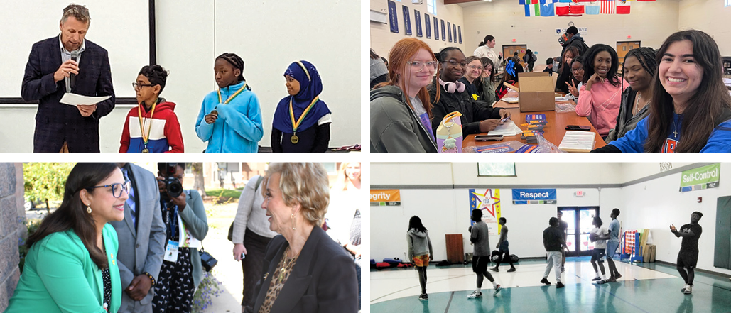Focus on September: A Visit from the Secretary of Education, Volunteering, and Transforming Lives