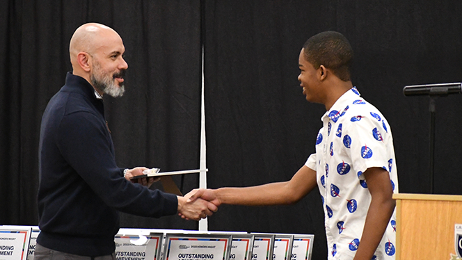Charter School in Grand Rapids: NHA hosts honors night to celebrate eighth-grade graduates.