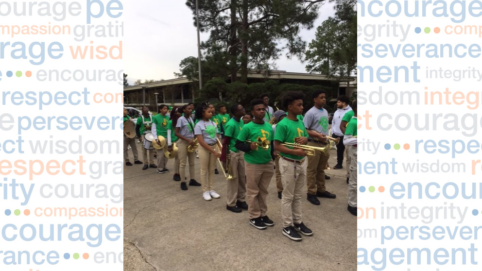 Louisiana Students March in St. Patrick’s Day Parade