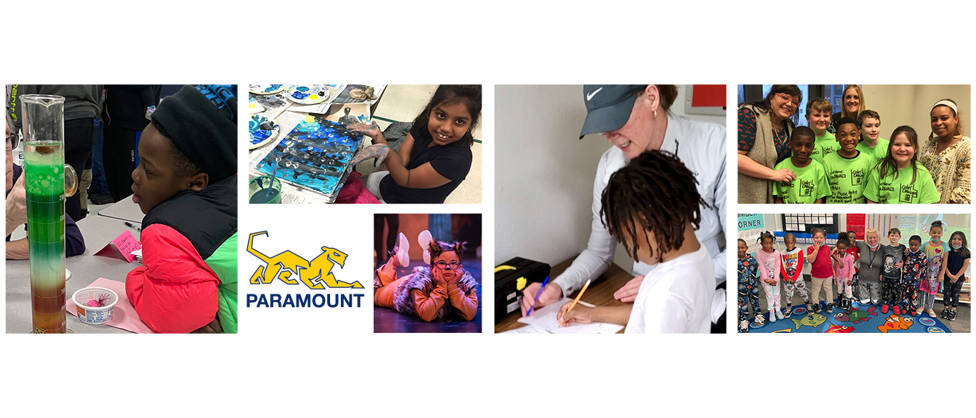 Photo collage of activities at Paramount