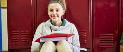 Student completing work