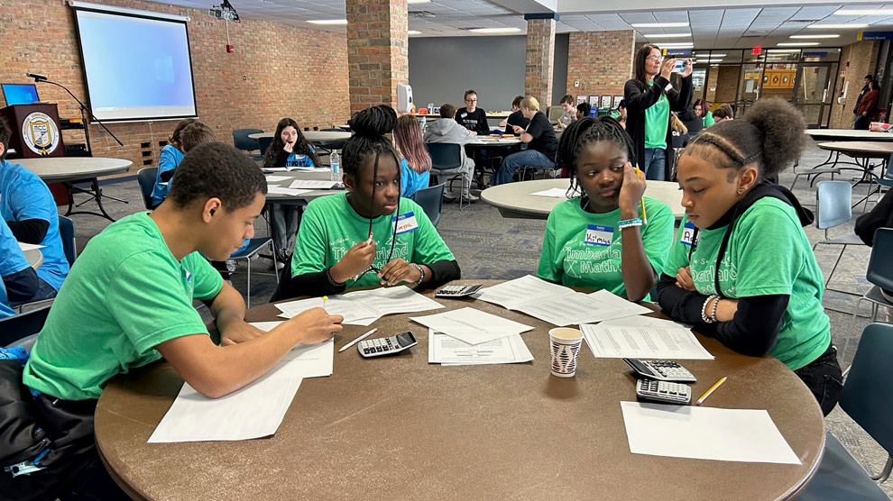 Timberland Charter Academy Eighth Graders Participate in Muskegon
