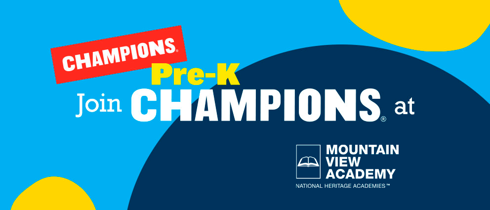 Join Champions Pre-K at Mountain View