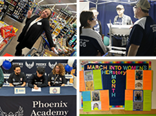 Focus on April: School’s Food Pantry Provides, Robots provide Life Skills, Senior Signs Soccer Deal