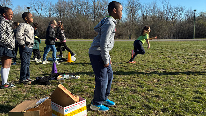 Y5-8 School in Canton: South Canton scholars participate in activities to celebrate Earth Day.