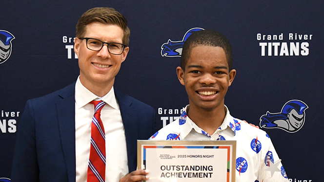 Charter School in Grand Rapids: NHA hosts honors night to celebrate eighth-grade graduates.