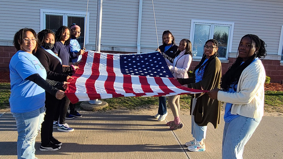 Honoring the Stars and Stripes at Metro Charter Academy