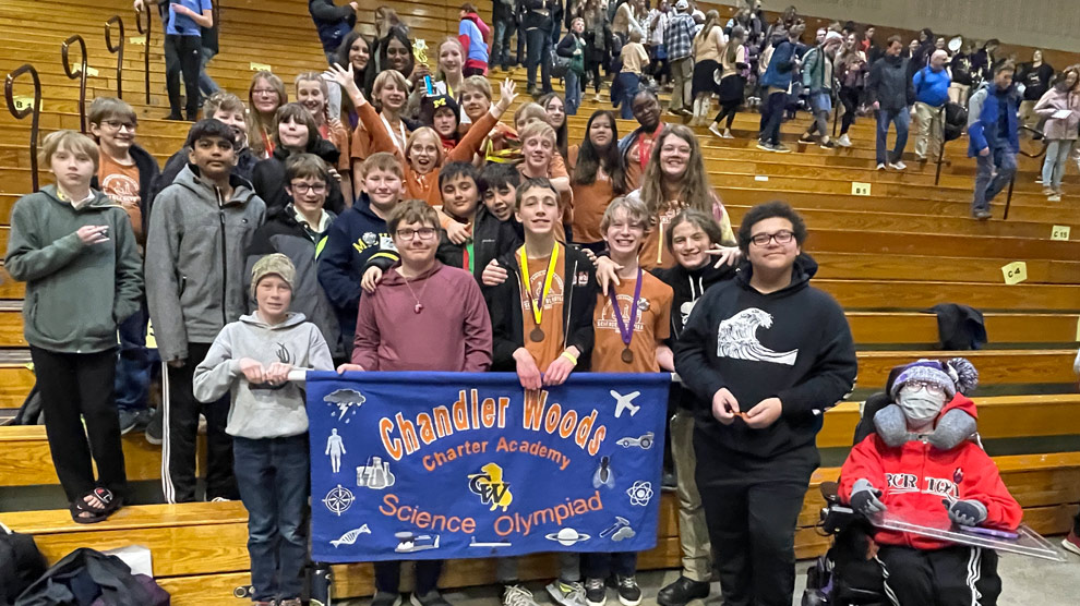 Chandler Woods Science Olympiad Team Filled with Exceptional